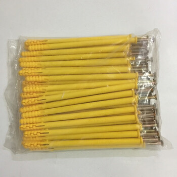 Rsrddy small yellow croaker nylon plastic expansion tube lengthened expansion screw rubber plug bolt expansion plug self-tapping screw 10*20050 sets
