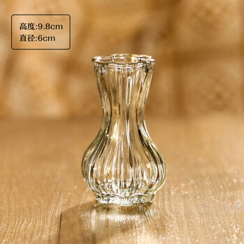 Vatican gatti nordic exquisite mini glass vase water-raised flowers decoration small vase flower ornaments small narcissus