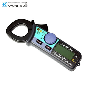 Kretz japan kyoritsu clamp meter electrician high-precision digital ac and dc clamp meter current clamp multi-meter model 2033 (ac and dc 40/300a)