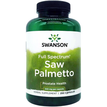 Swanson pre-sale saw palmetto essence saw palmetto men 250 capsules original american capsules original american
