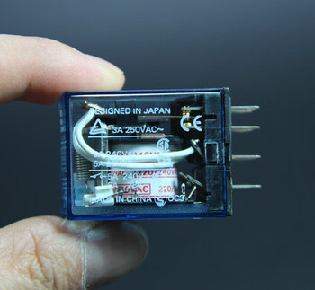 Original my4nj small intermediate relay 24v ac ac220v with light 14 feet my4n-j 14 feet dc12v