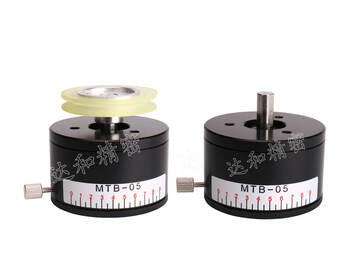 Magnetic damper simulated load tester winding equipment magnetic tensioner permanent magnet brake resistor sink mtb-10 hollow shaft