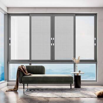 Red oak doors and windows customized products pomegranate series price without glass price per square meter