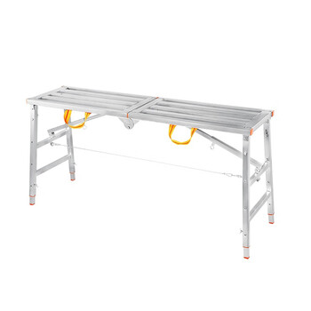 Zhang's yijia horse stool folding scaffolding thickened multi-functional telescopic shelf portable climbing rack horizontal bar pedal 2000*1600*400 can be lifted