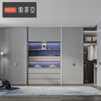 Sofia whole house customized wardrobe new chinese style bedroom furniture wardrobe covered door porch entrance cabinet sideboard tv cabinet 10 package price