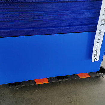 Zhongrunxiang customized 1400g hollow board edge banding 1400*950mm*4mm blue board