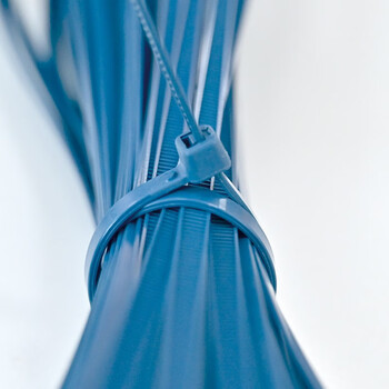 Food safety warehouse metal detectable tie tie catering grade factory tie tie 4.8*300mm