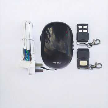 Customized universal garage rolling shutter door receiver electric rolling shutter door controller remote control tubular motor dc136n dc136n controller 2 remote controls