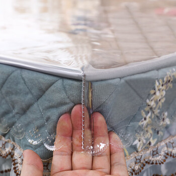 Fire cover leather cover transparent pvc soft glass table mat waterproof and oil-proof tablecloth electric stove cover heating fire table cover store manager recommended 0.5mm embossed model square width 80*length 80cm