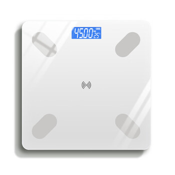 Zengjie okok intelligent fat measuring body fat scale bluetooth professional weight scale home charging accurate small weighing scale for girls white battery model available okok software