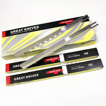 Xmsj golden eagle electric shear blade 8 inches 10 inches 12 inches 13 inches cutting bed blade cloth cutting machine wave blade 12 inches straight (12 pieces)