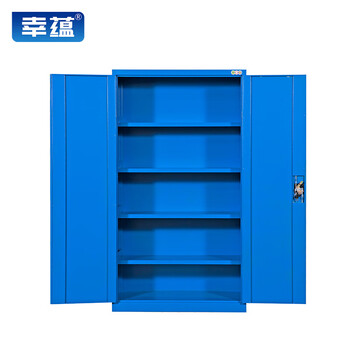 Xingyun tool cabinet workshop heavy-duty storage cabinet with hanging plate iron cabinet thickened factory storage cabinet pure blue inner four panels can be customized