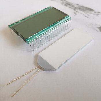 Ouhuayuan static drive 4 and a half digit segment code lcd screen in-line welding segment lcd display eds811 screen + white backlight