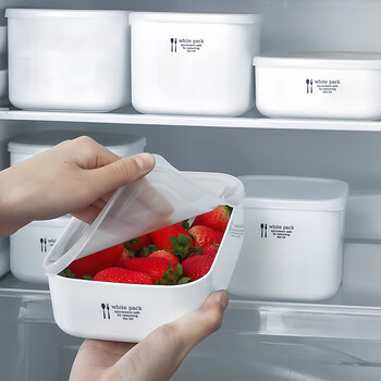 Home katei story imported fruit box crisper microwave portable children's lunch box refrigerator storage box food grade meat freezing box