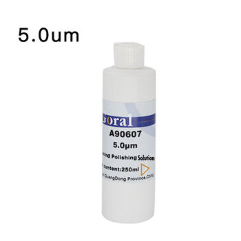 Metallographic alumina suspension polishing paste nano-scale mirror opa polishing liquid w0.050.31.2um w5.0um 250ml