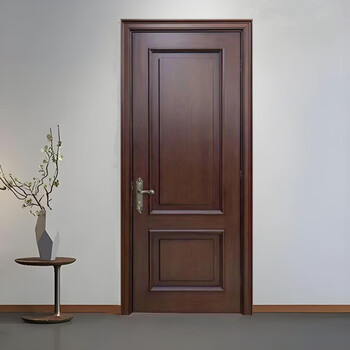 Oak solid wood door, custom paint door, bedroom door, silent door, indoor door, flat door set door, bathroom door, rubber wood, custom-made, pre-paid