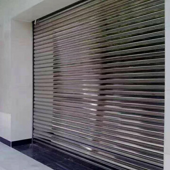 Vinoa 304 stainless steel rolling shutter door 1.0 thick electric rolling shutter stainless steel rolling shutter garage door.