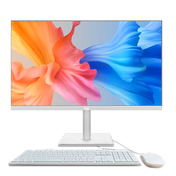 95% new aoc national subsidy 20% blade 3800 23.8-inch all-in-one desktop computer (core i5 16g 512gb dual-band wifi bluetooth) white