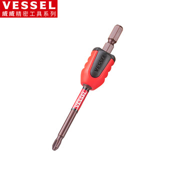 Vessel weiwei segmented round head bit nmcs16210 cross electric drill driver head with powerful magnetic set screwdriver