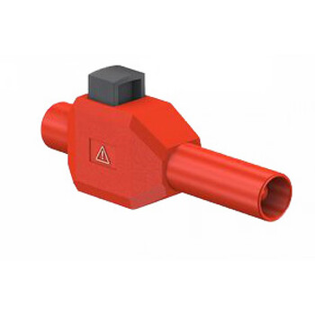 Mc quick wiring banana plug skls4 fast 4mm skls4 clip on plug with sheath red 1 piece