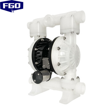 Fgo pneumatic diaphragm pump high performance engineering plastic + teflon egqby-40sf dn40 flow rate 10m3/h