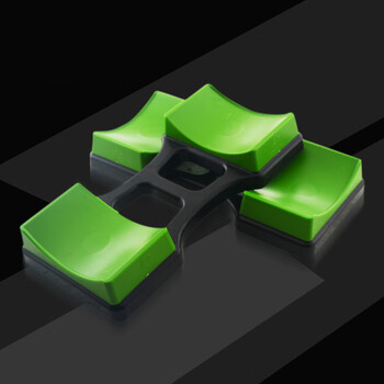 Good luck whale dumbbell rack n male and female universal three-layer small round head hexagonal dumbbell storage rack