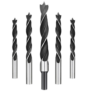 Baolian woodworking drill three-point drill punching electric drill twist rotor branch drill hole opener multi-functional set 8.0mm