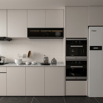 Renjuyi shenzhen door-to-door kitchen cabinet customization quartz stone countertops aluminum alloy stainless steel factory customization measurement cheng payment