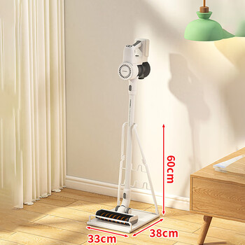 Mugg dyson vacuum cleaner bracket storage rack v8v12 vacuum cleaner hanger vertical household vacuum cleaner rack small integrated triangle style white