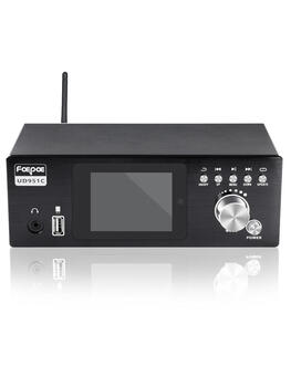 Dsd digital turntable dts dolby 5.1 audio decoder usb bluetooth 5.8g wireless surround es9038pro u disk 32g (copy full of dts songs)