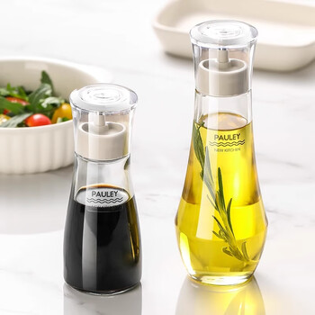 Lissa japanese glass soy sauce bottle for home kitchen special soy sauce vinegar seasoning bottle sesame oil bottle without oil filling small oil pot small single piece 150ml