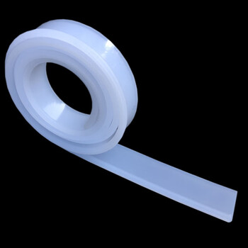 Glass wiper strip raw material 105cm glass wiper strip glass replacement soft scraper strip silicone white 24 times wear-resistant special customization