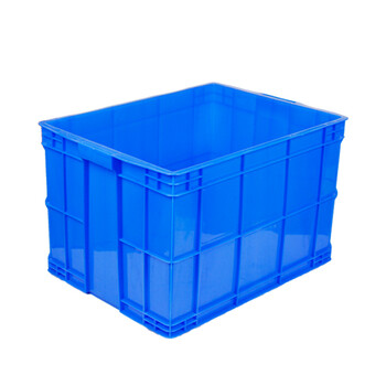 Yishu large thickened plastic turnover box pe clinker plastic frame warehouse workshop factory with large capacity manufacturer wholesale 755 boxes green