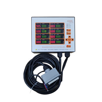 Hot runner timing controller delayer 8 sets of air valve oil valve time controller 8-point mold injection molding machine needle valve 8 sets of air valve timing controller high-end model