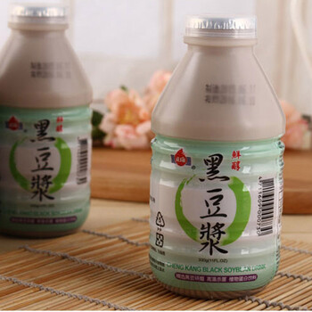 Zhengkang full box of 24 bottles taiwanese plant protein drink original black soy milk brown rice milk strawberry egg flavor breakfast soy milk black soy milk 330ml*24 (full box)