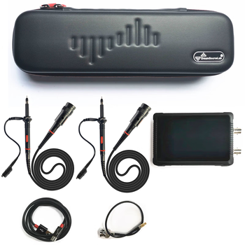 Wen yijia customized pushi ultra-portable touch screen oscilloscope, handheld mini dual channel, 1g sampling rate, large memory depth ds4t1012 (150m/1gsa/s/161