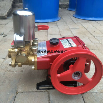 The manufacturer supplies fog cannon machine water pump three-cylinder plunger pump type 26 water pump sprayer special model complete accessories complete three-cylinder plunger pump type 26 (single tank)