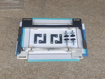 Machine base bracket refrigerator removable universal wheel storage shelf drum universal rack pad height bracket tripod washing machine invisible bracket medium size 5 sets