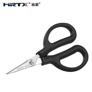 Hurong hrtx fiber optic cable fiber serrated kevlar scissors kf-150 aramid scissors