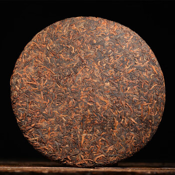 Yanhai mid-autumn ritual ripe tea cake yunnan qizi cake tea laobanzhang ancient tree tea golden bud ripe ripe tea 357g gift