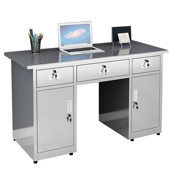 Zhangshi yijia iron cabinet purification workshop work laboratory console stainless steel 304 with three drawers and two doors 1.6 meters long