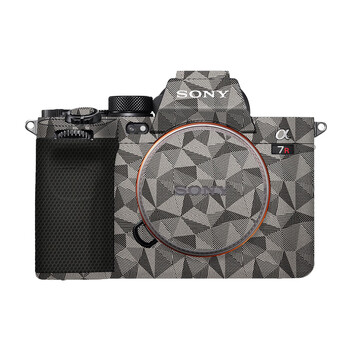 Meibendo suitable for sony a7r5 camera protective film sony a7r5 body sticker skin carbon fiber matte 3m nordic triangle titanium sony a7r5