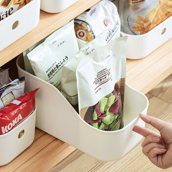 Home katei story japanese cabinet storage box home kitchen under sink drawer storage box desktop storage basket storage rack classification storage box medium size one pack