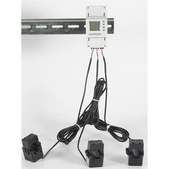 Ankerui adl400n-ct three-phase rail-type ul certified standard equipped with 3 transformers anti-backflow meter 480v adl400n-ct/36