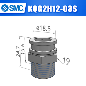 Stainless steel connector kqg2h04 kqg2h06 kqg2h08/10/12/14-m5/01s/ kqg2h12-03s