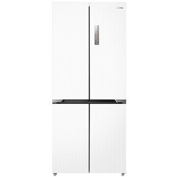 Midea cross-door four-door first-class energy-efficiency smart dual-frequency air-cooled, frost-free and odor-free dual-system household refrigerator 60cm zero-embedded mr-535wuspze