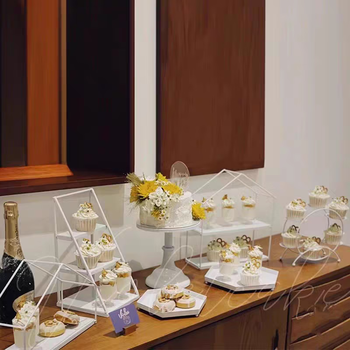 Seven-piece dessert table, cake stand display stand, tea break table, birthday cake stand, afternoon tea setting table