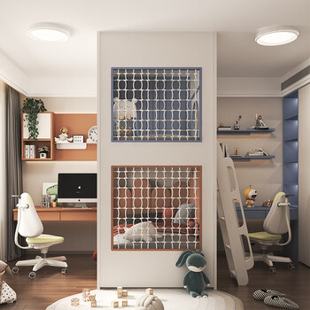 Jin geyu's sister and brother's bed does not interfere with each other. two children, one son and one daughter, in one room design. the sister and brother's s-shaped separate bed does not interfere with each other. rendering design 1200mm*2000mm