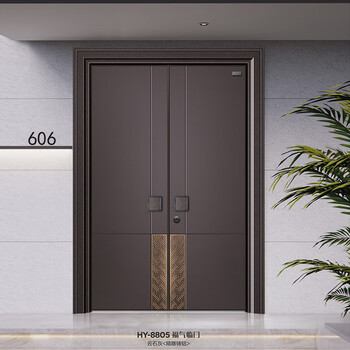 Hongyue hy-8805-blessings cast aluminum door villa door armored door/sq.
