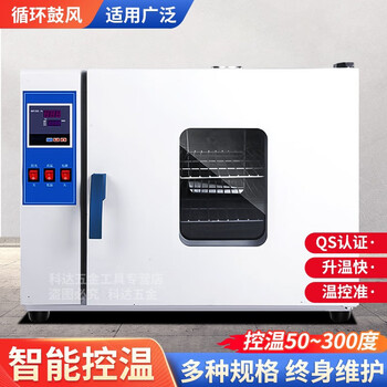 Yanguang instrument laboratory oven household electric heating constant temperature blast drying oven industrial oven dryer intelligent microcomputer internal 55*45*55cm stainless steel belt blast